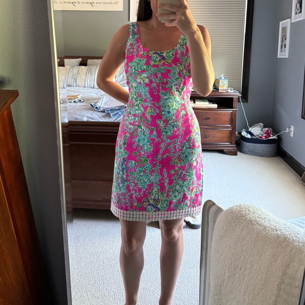 Pink Lilly Pulitzer Dress SZ 4